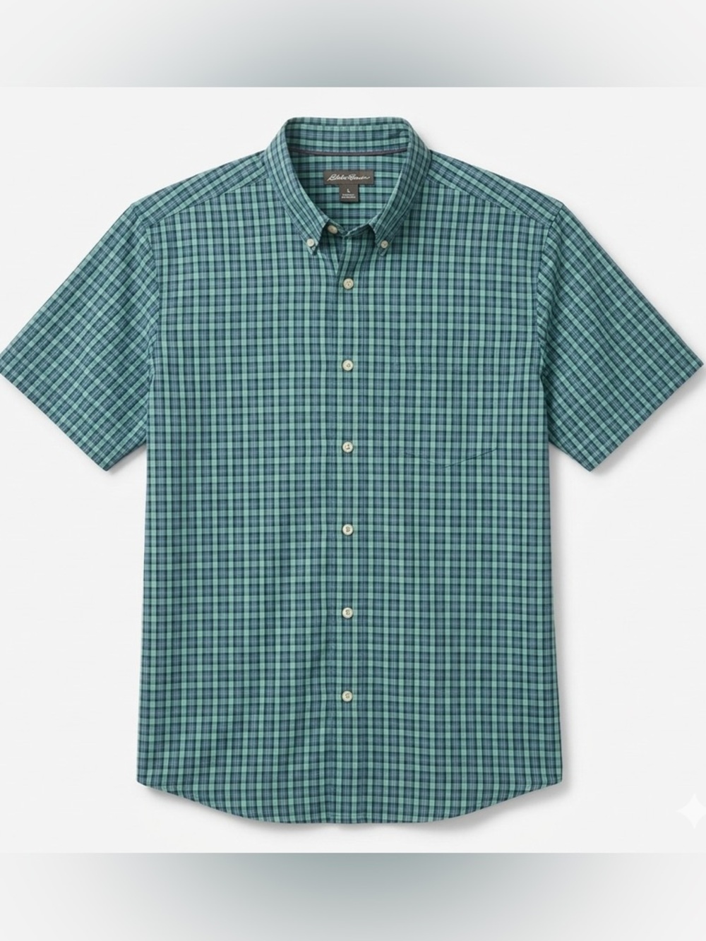 EDDIE BAUER BUTTON DOWN SHORT SLEEVED SHIRT